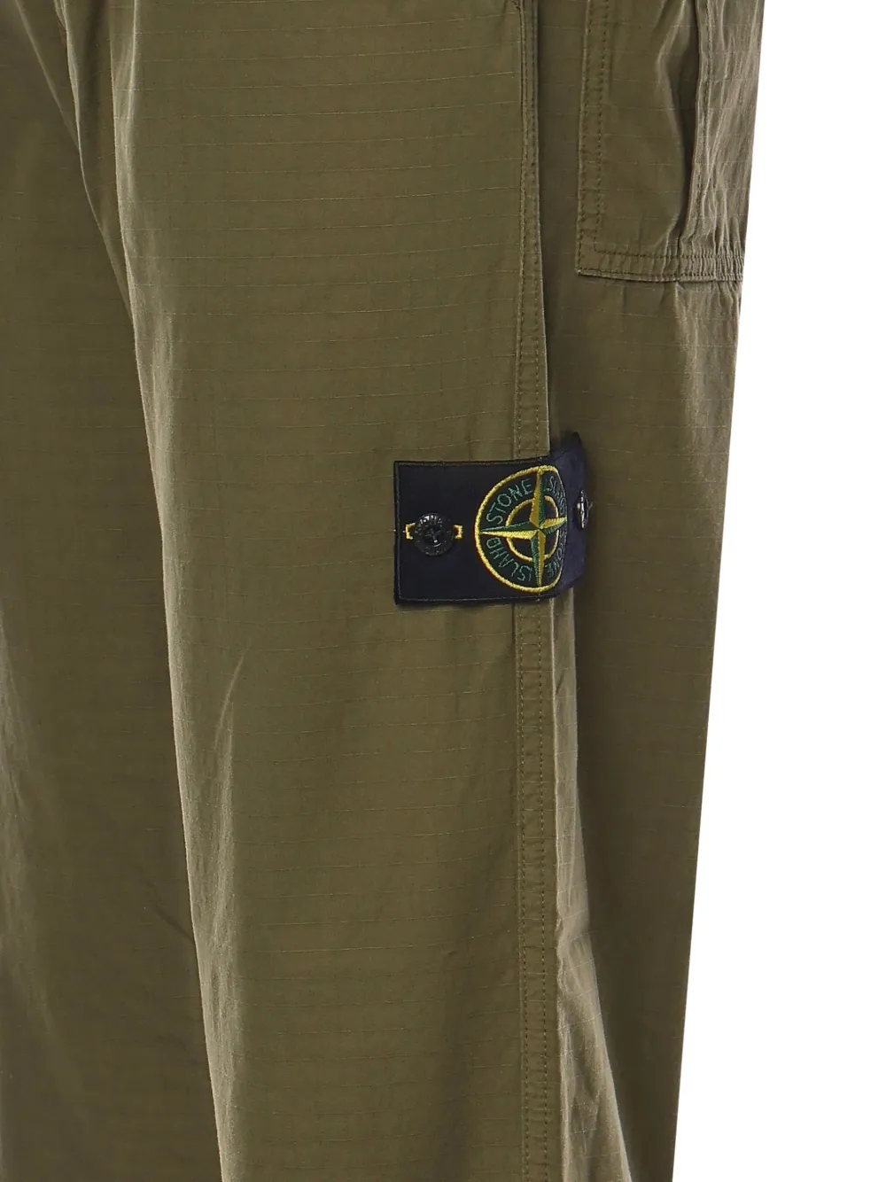 Stone Island Katoenen broek Groen