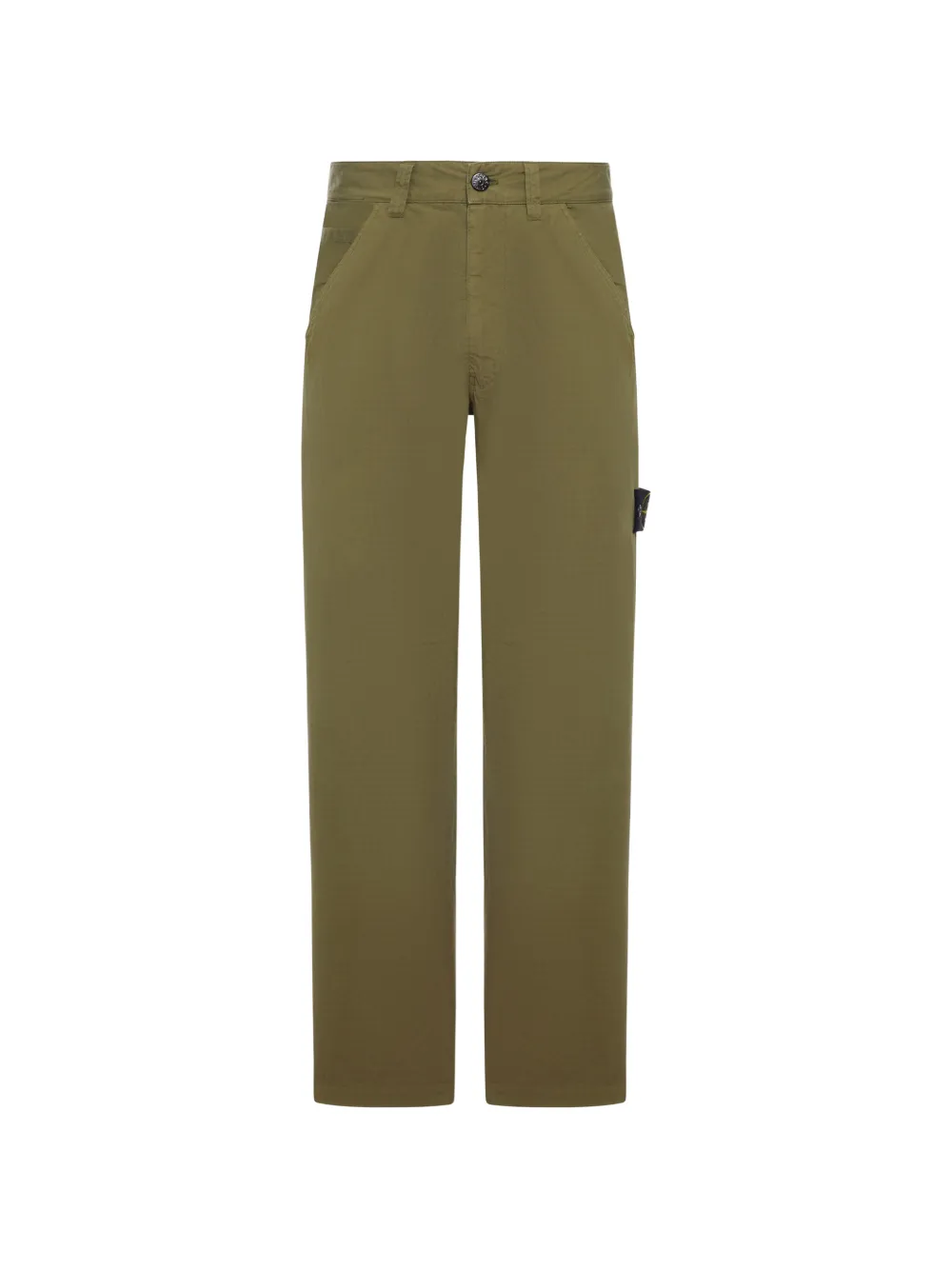 Stone Island patch trousers - Verde