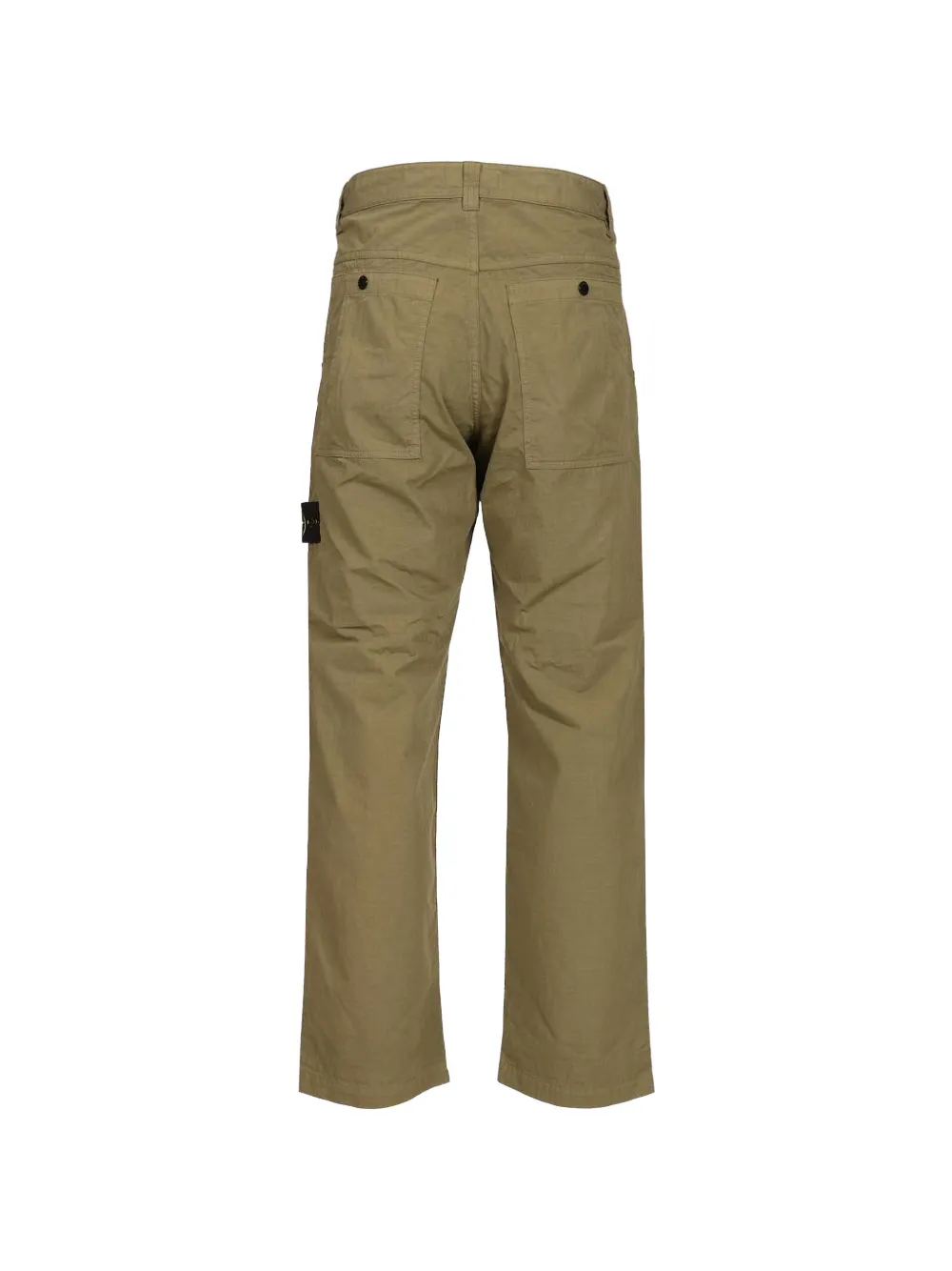 Stone Island Katoenen broek Groen