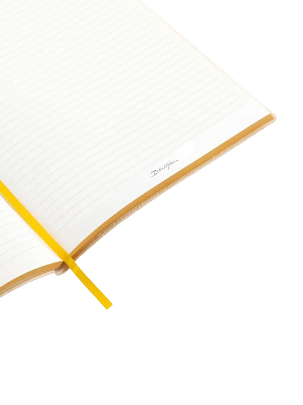  Dolce & Gabbana Large Ruled Patterned Notebook - Red 