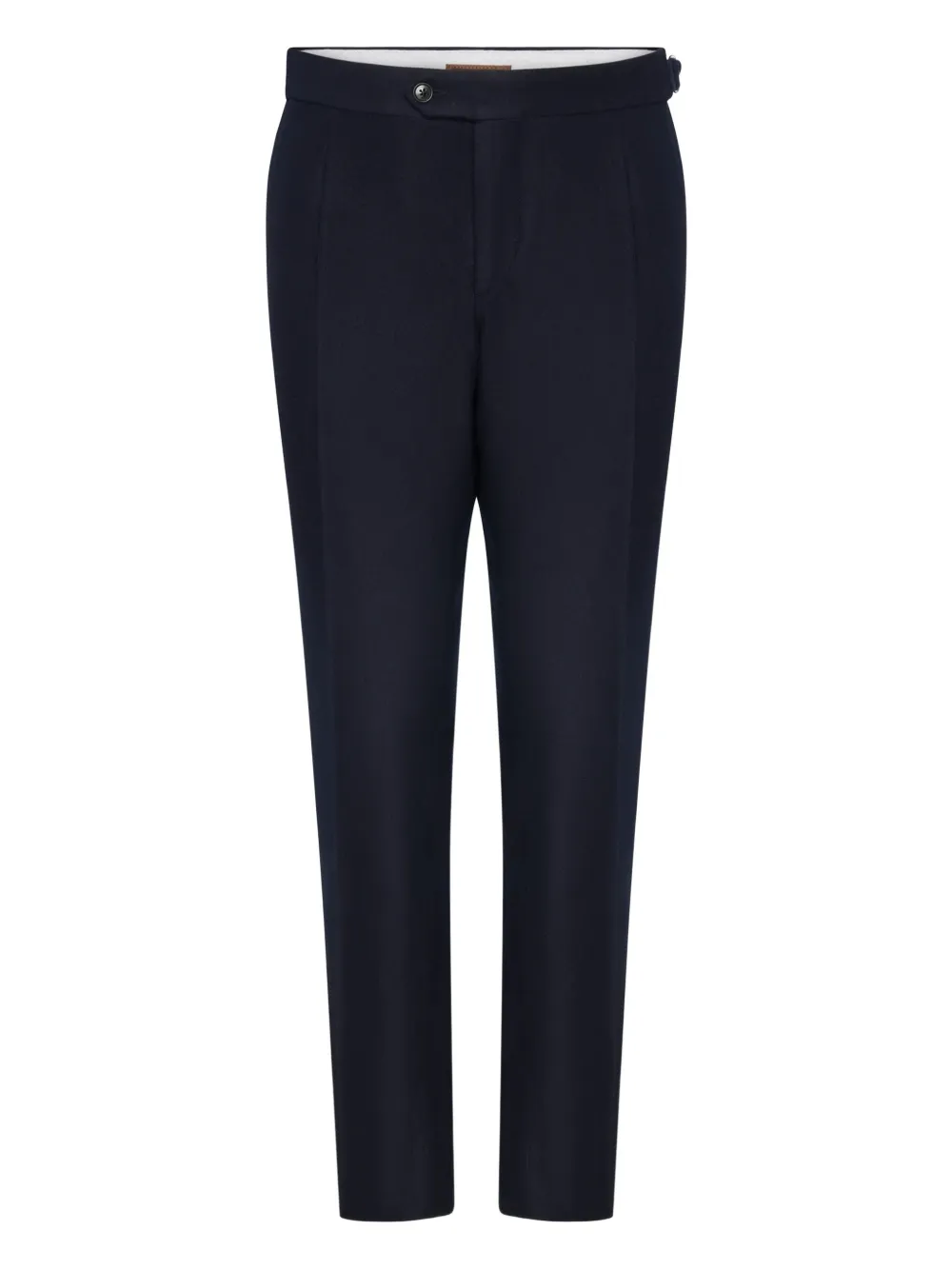 FRANZESE COLLECTION double-waistband dart trousers | Blue | Image 1