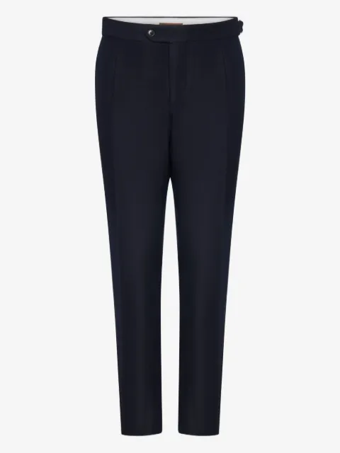 FRANZESE COLLECTION double-waistband dart trousers