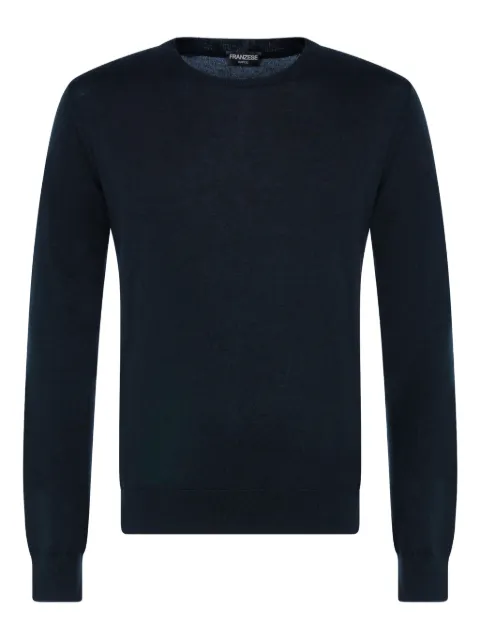 FRANZESE COLLECTION ribbed crew-neck sweater