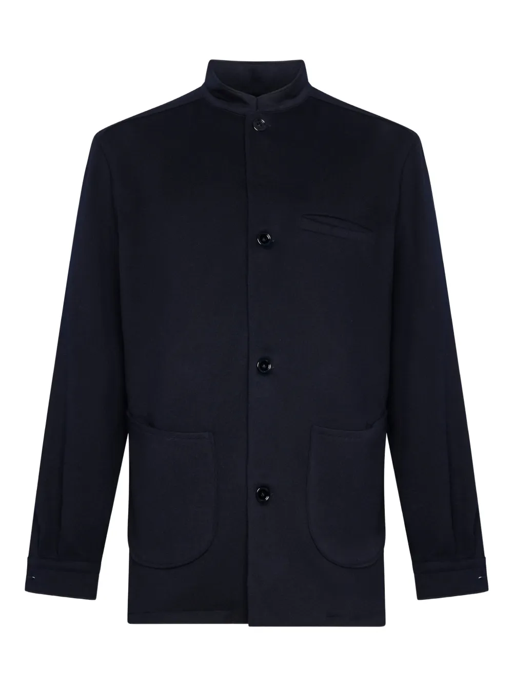 FRANZESE COLLECTION button collared jacket | Blue | Image 1