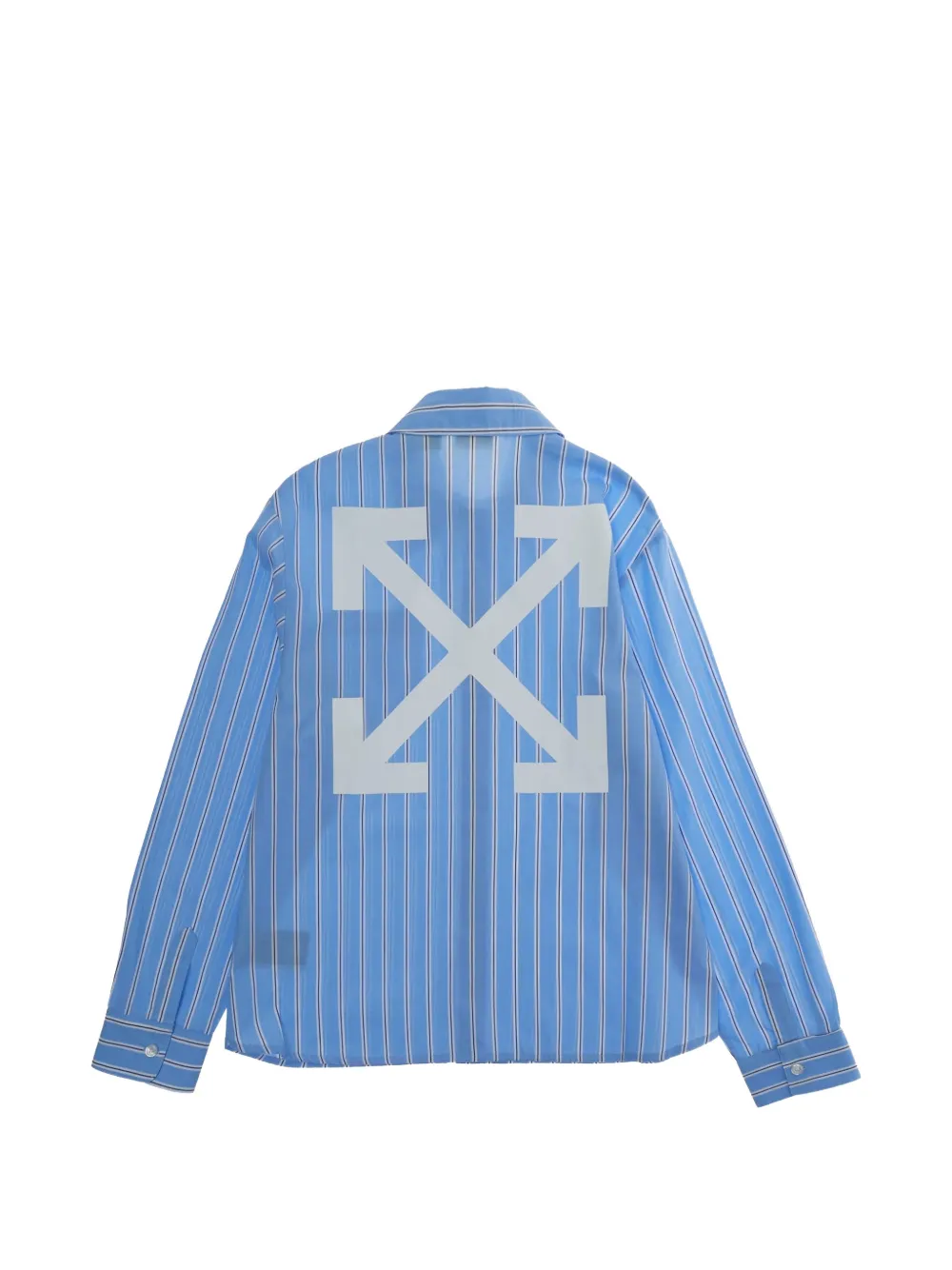 Off-White Kids Ow shirt Blauw