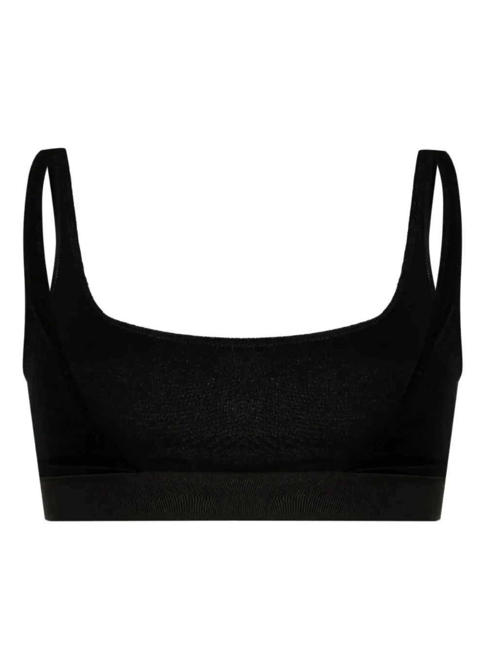 TOM FORD Logo-detail Top in Black, view 2