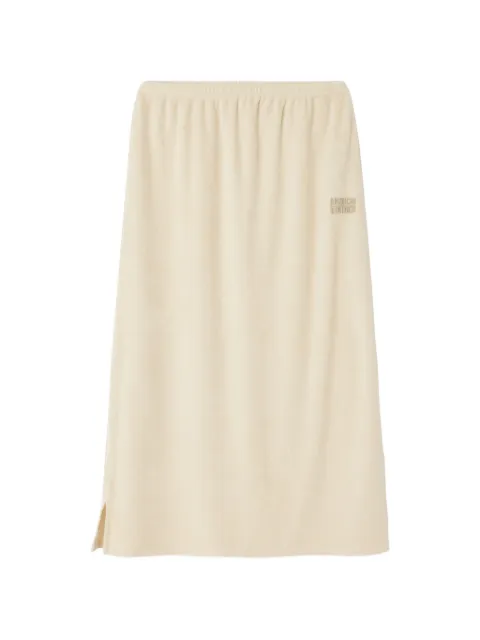 American Vintage — embroidered A-line midi skirt