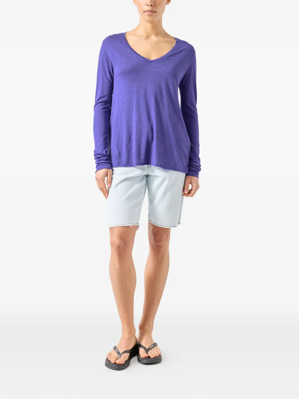 Jacksonville Long-Sleeved V-Neck T-Shirt