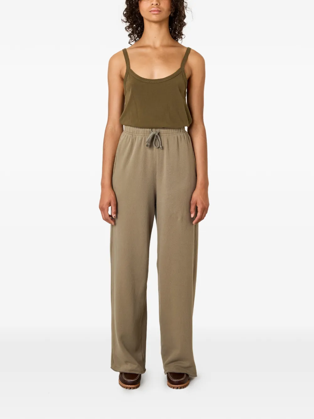 American Vintage Atubay drawstring track pants - Beige