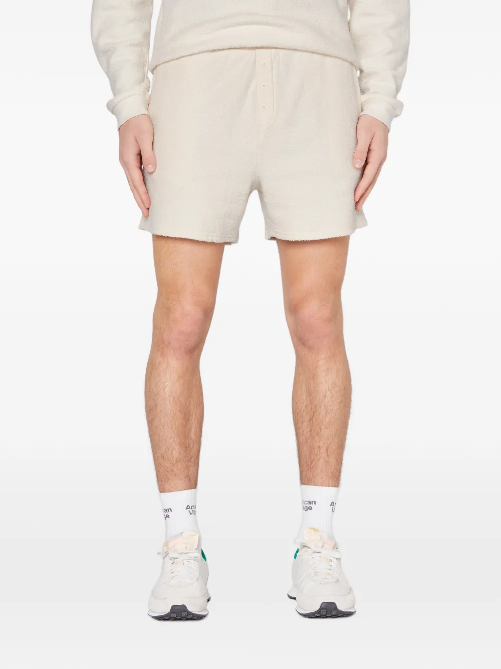 American Vintage Bobypark button shorts - Beige