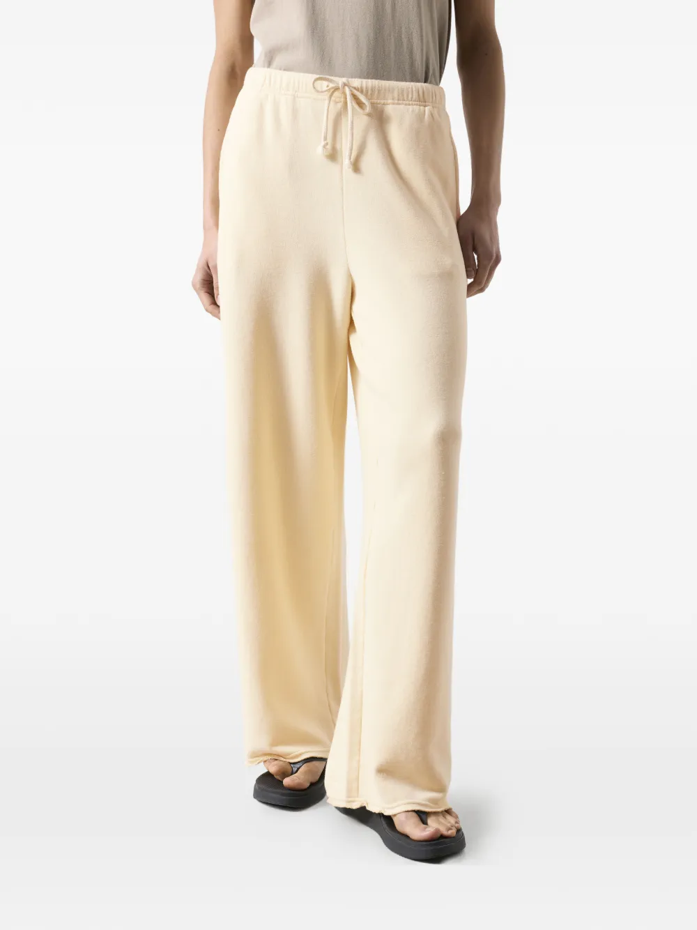 American Vintage Trainingsbroek met trekkoord en zak Beige