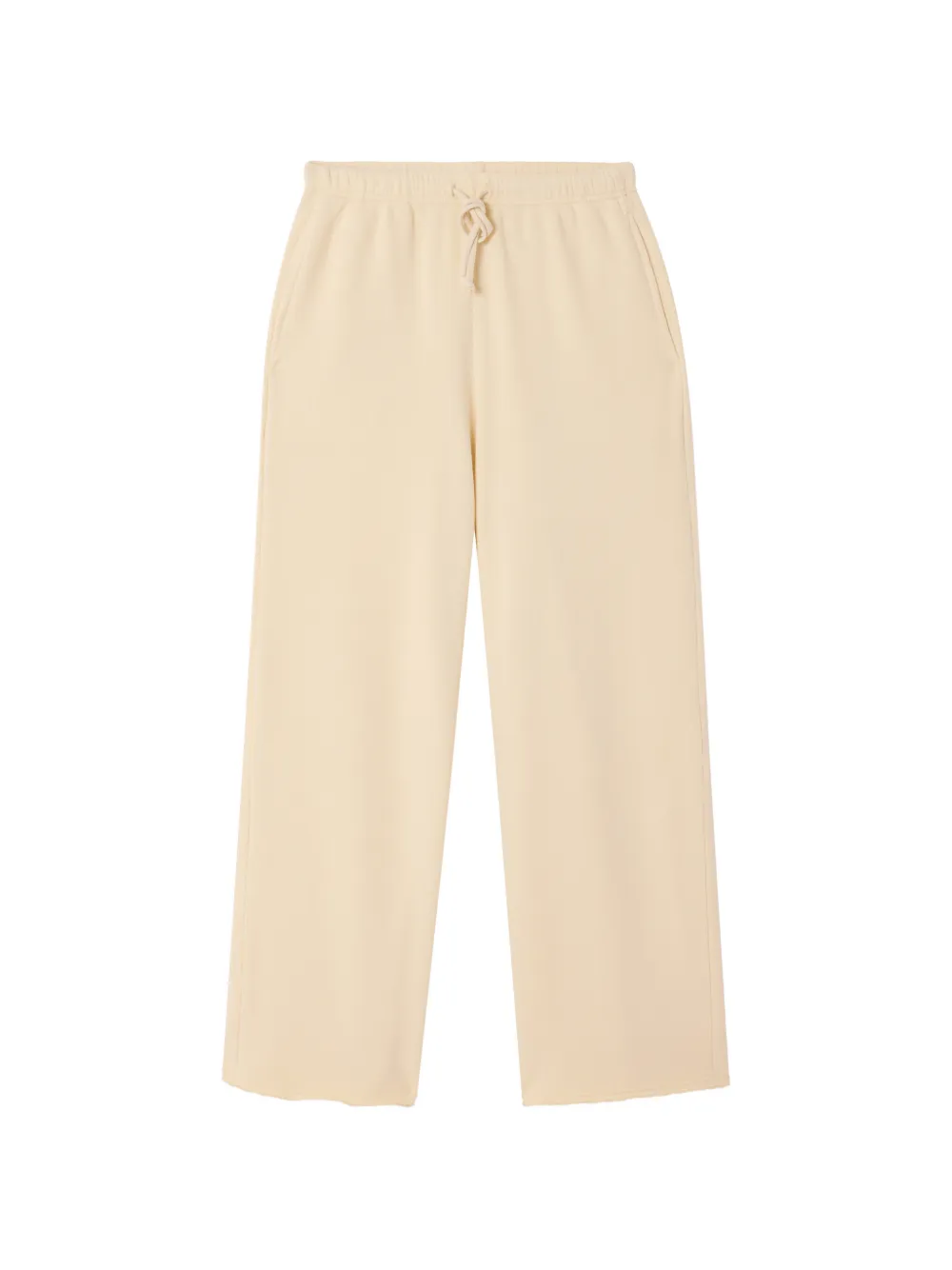 American Vintage drawstring back-pocket track pants - Toni neutri