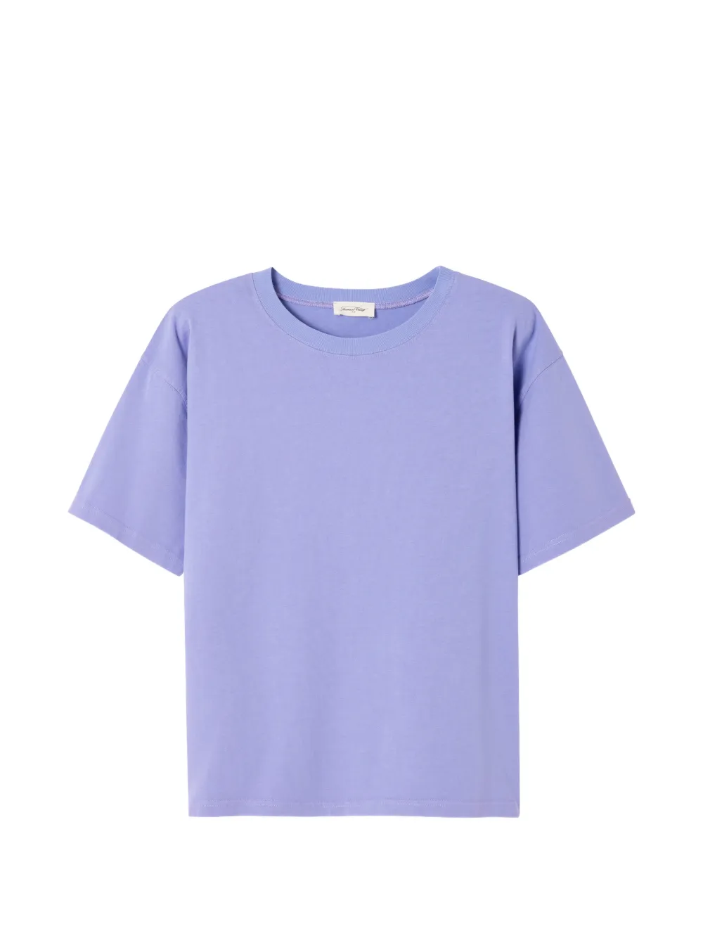 American Vintage short-sleeve crew-neck T-shirt - Viola