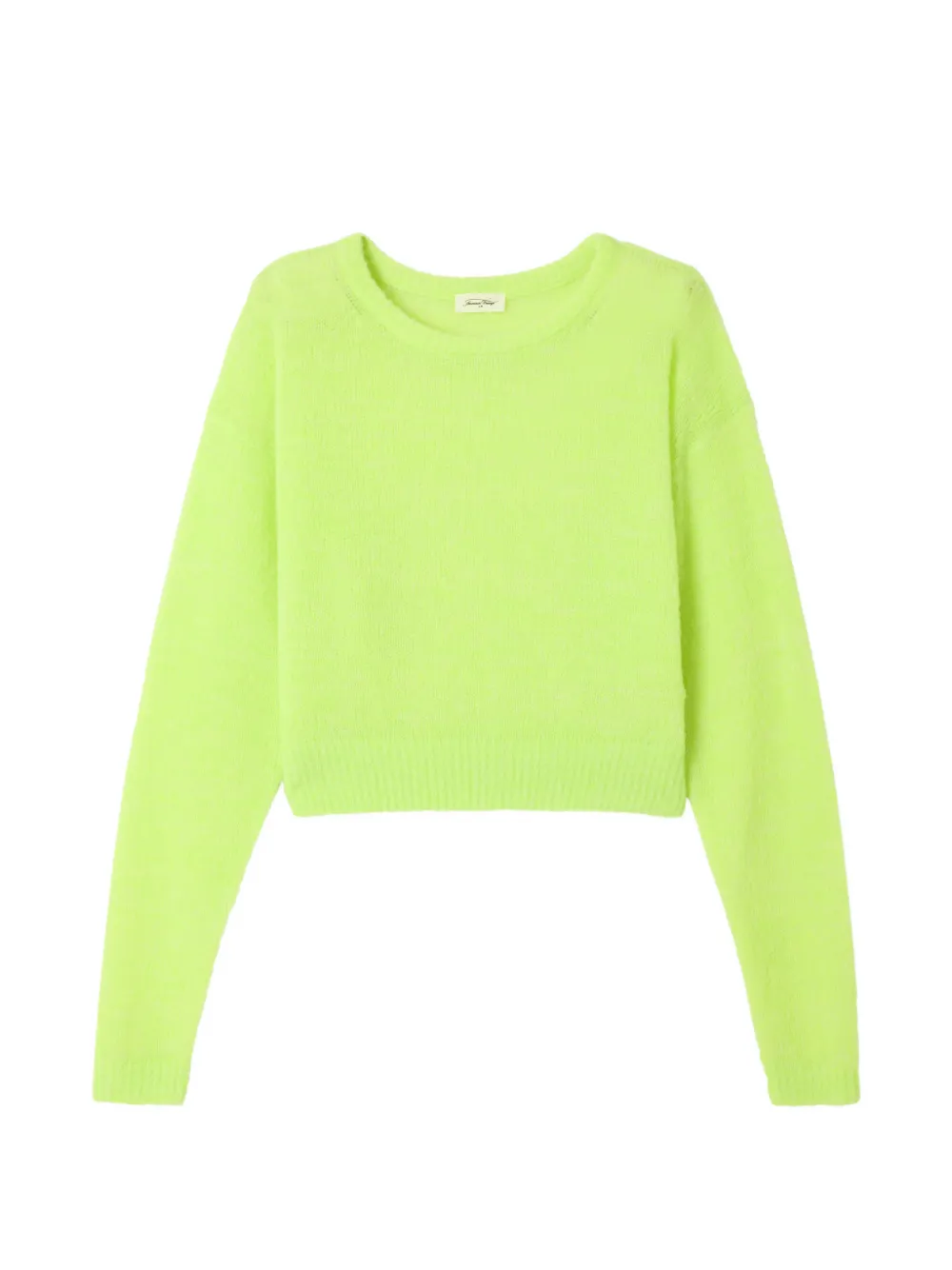 American Vintage Nuggy round-neck wool jumper - Grün