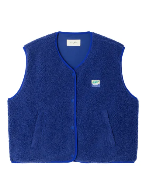 American Vintage patch sleeveless jacket