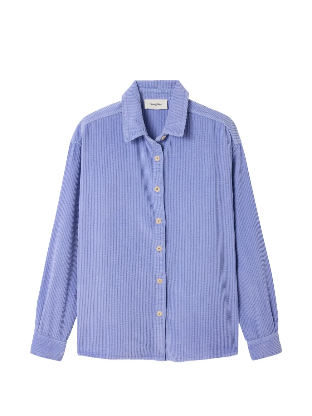 American Vintage Padow corduroy shirt - Violett
