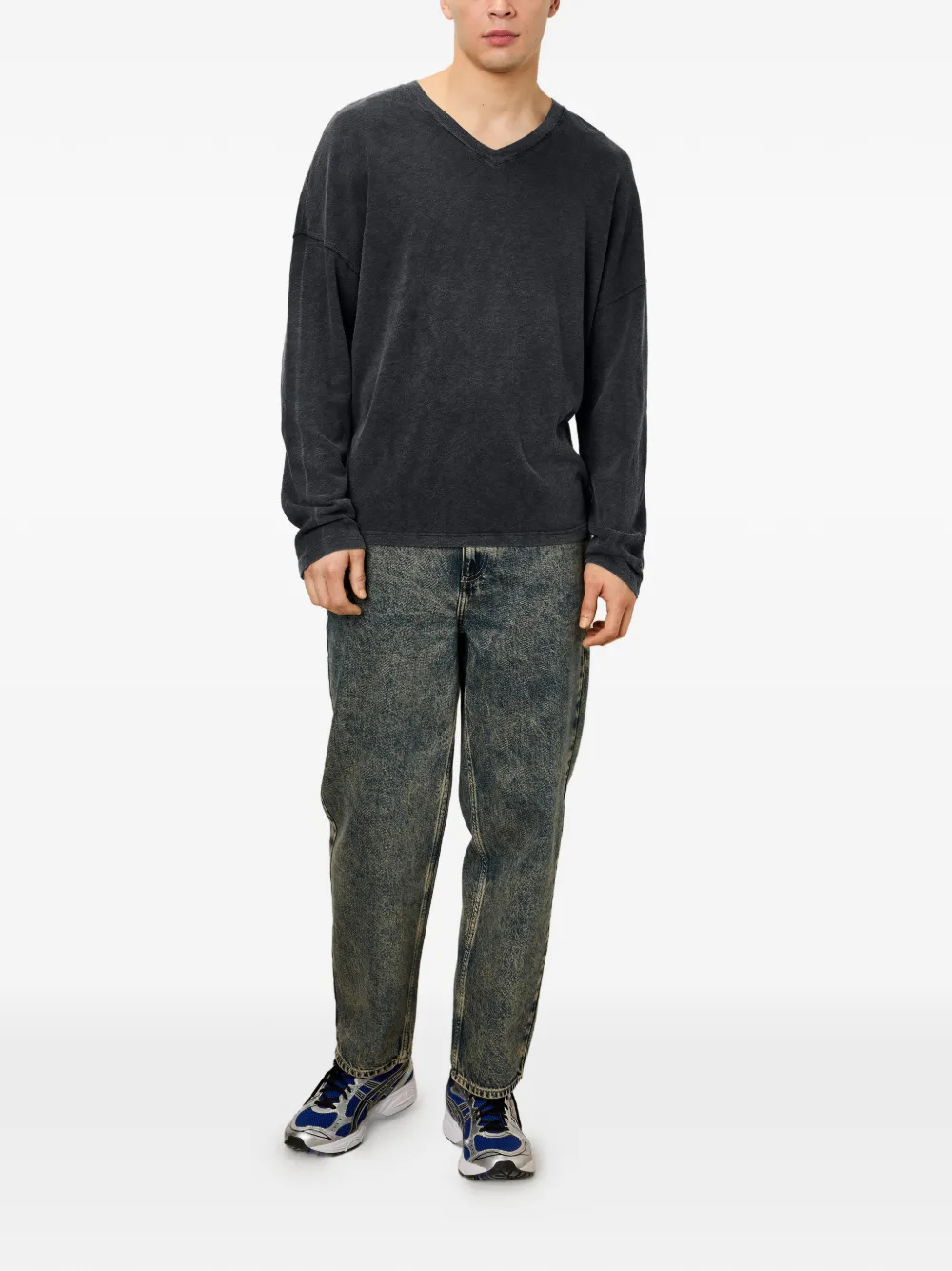 American Vintage Sonoma long-sleeve T-shirt - Grijs