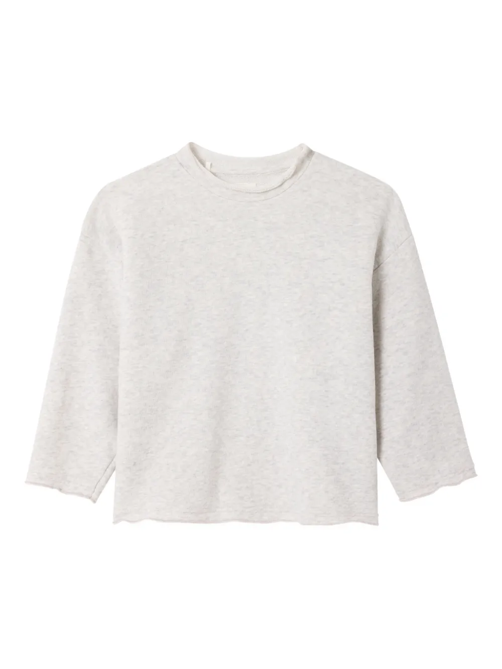 American Vintage Kids Atubay long-sleeve sweatshirt - Grigio