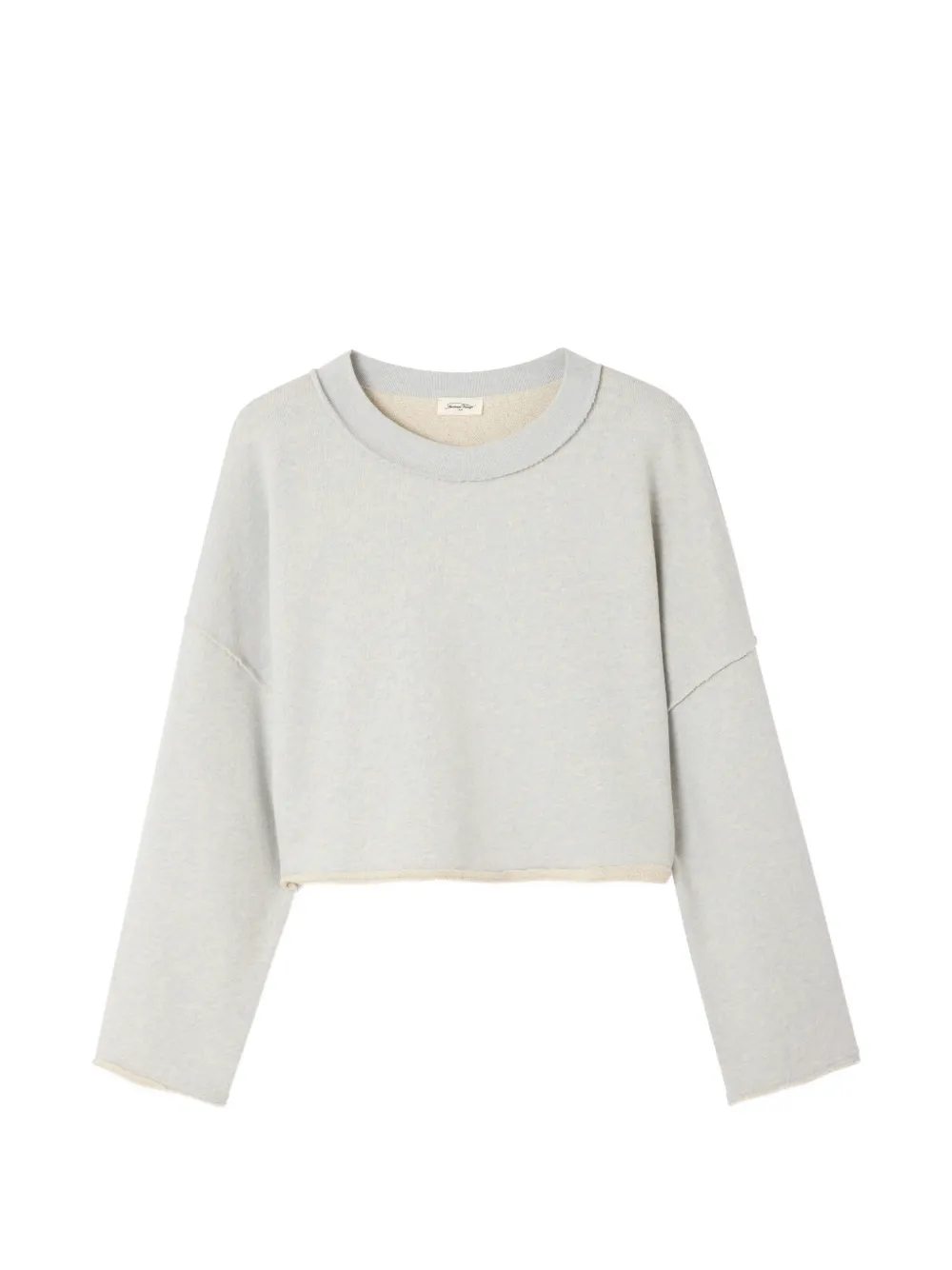 American vintage Dantown Sweatshirt mit rundem Ausschnitt - Grau
