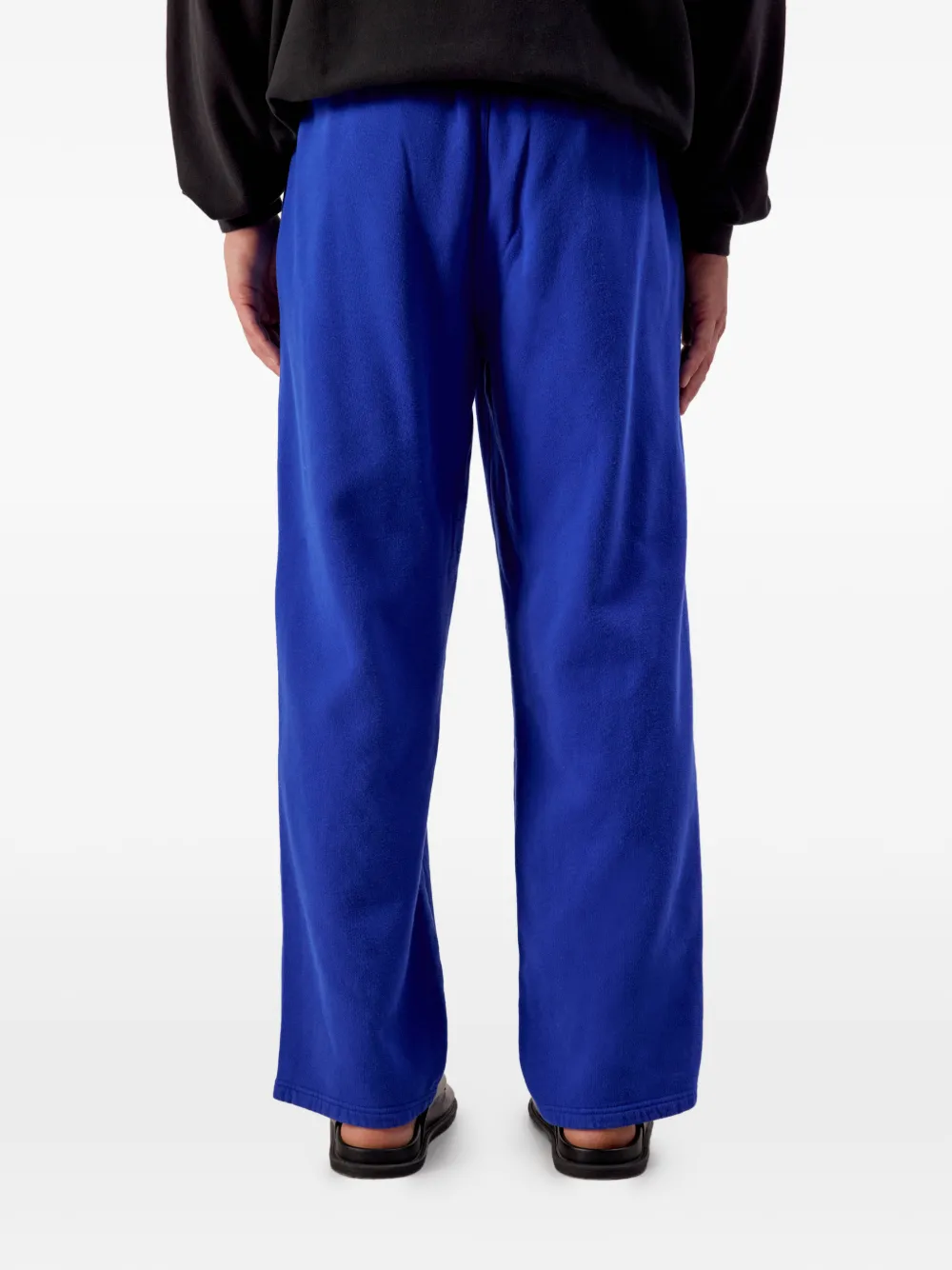 American Vintage Plizzy trainingsbroek met logoprint Blauw