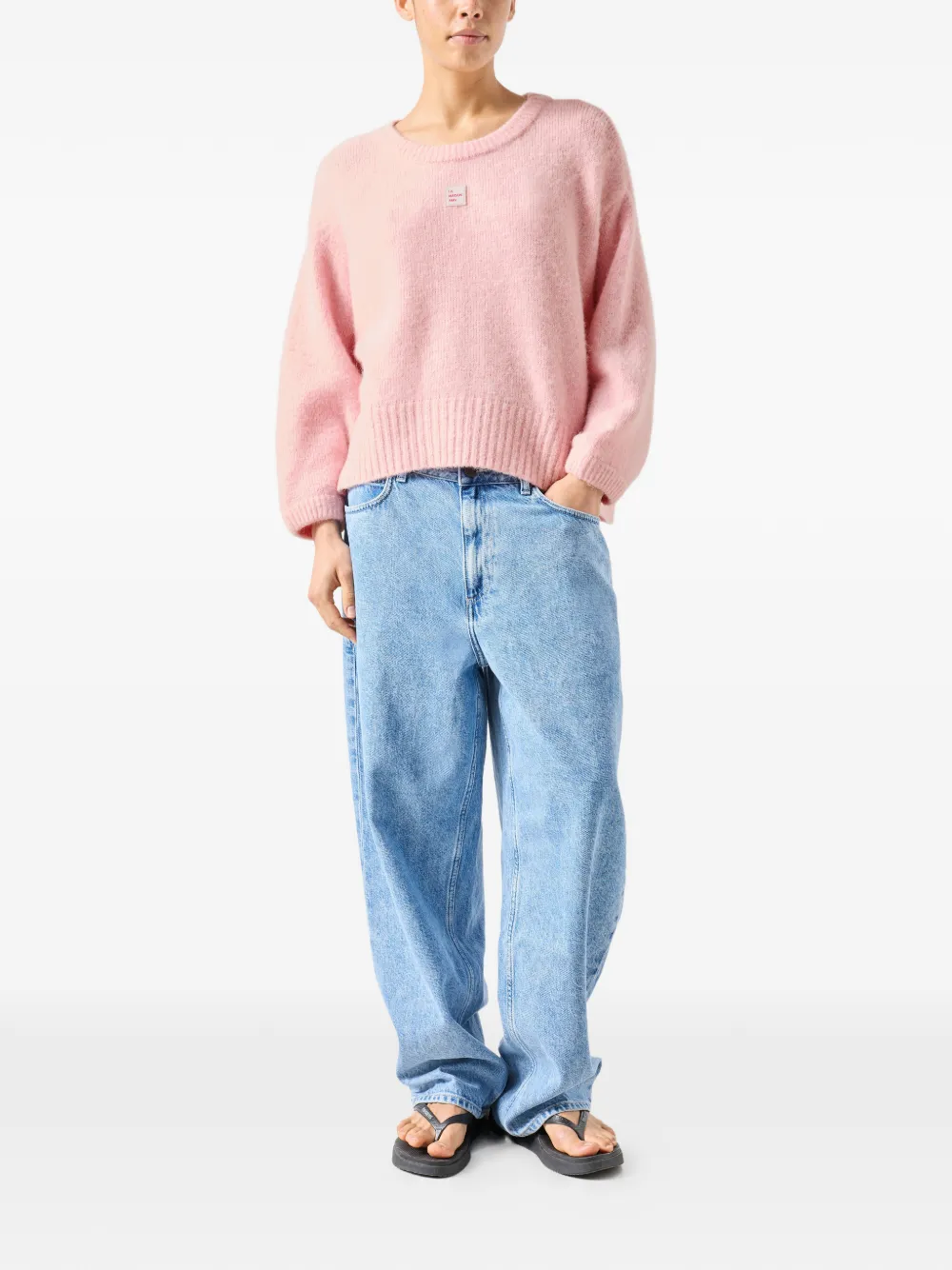 American Vintage East trui met lange mouwen Roze