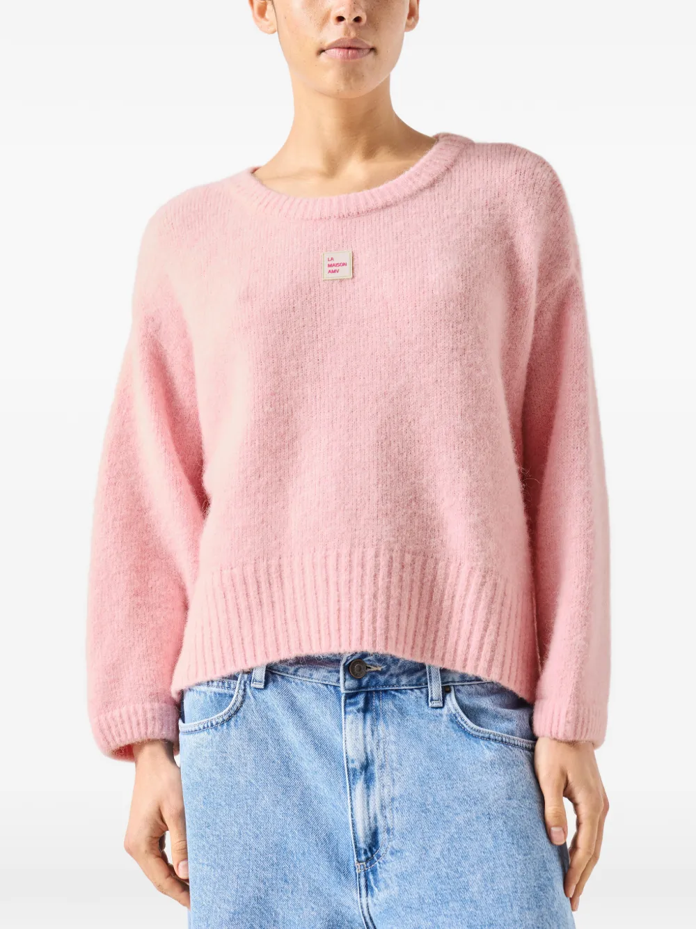 American Vintage East trui met lange mouwen Roze