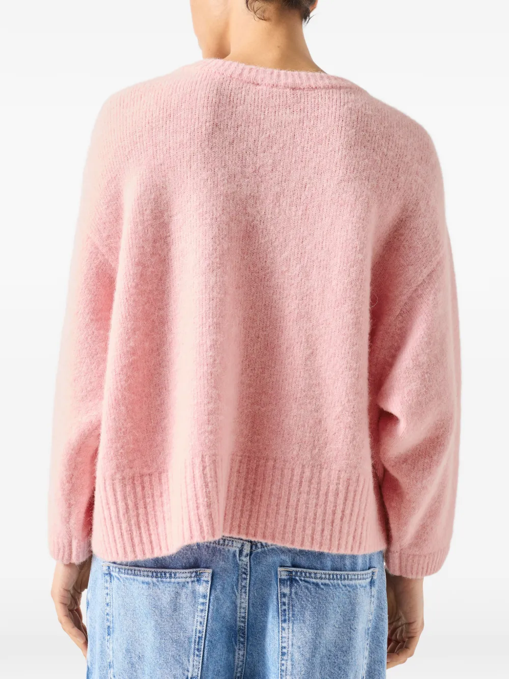 American Vintage East trui met lange mouwen Roze