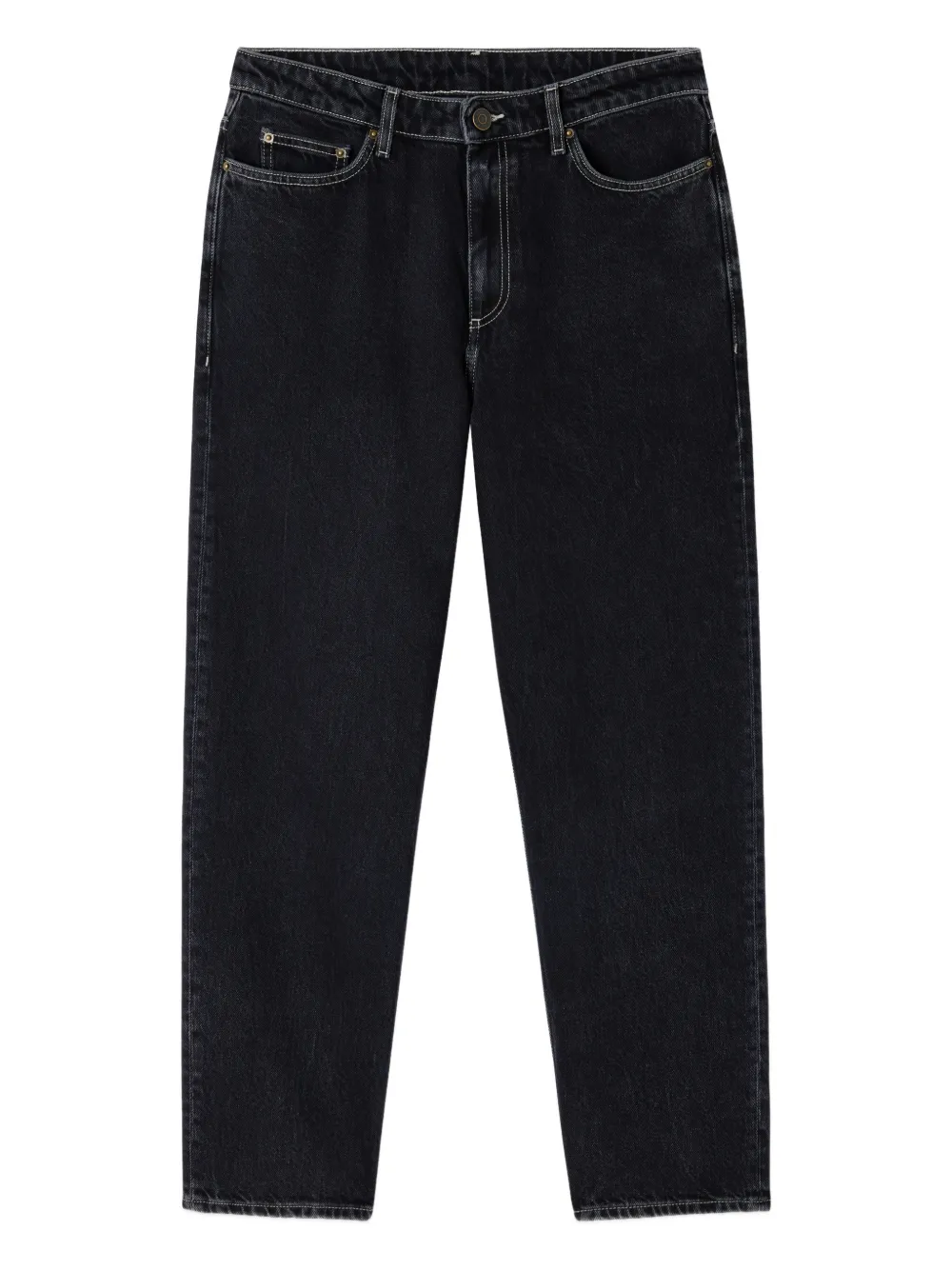 American Vintage Yopday straight-leg jeans - Nero