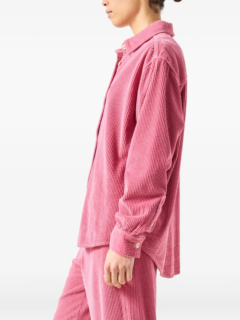 American Vintage Padow blouse met knopen Roze