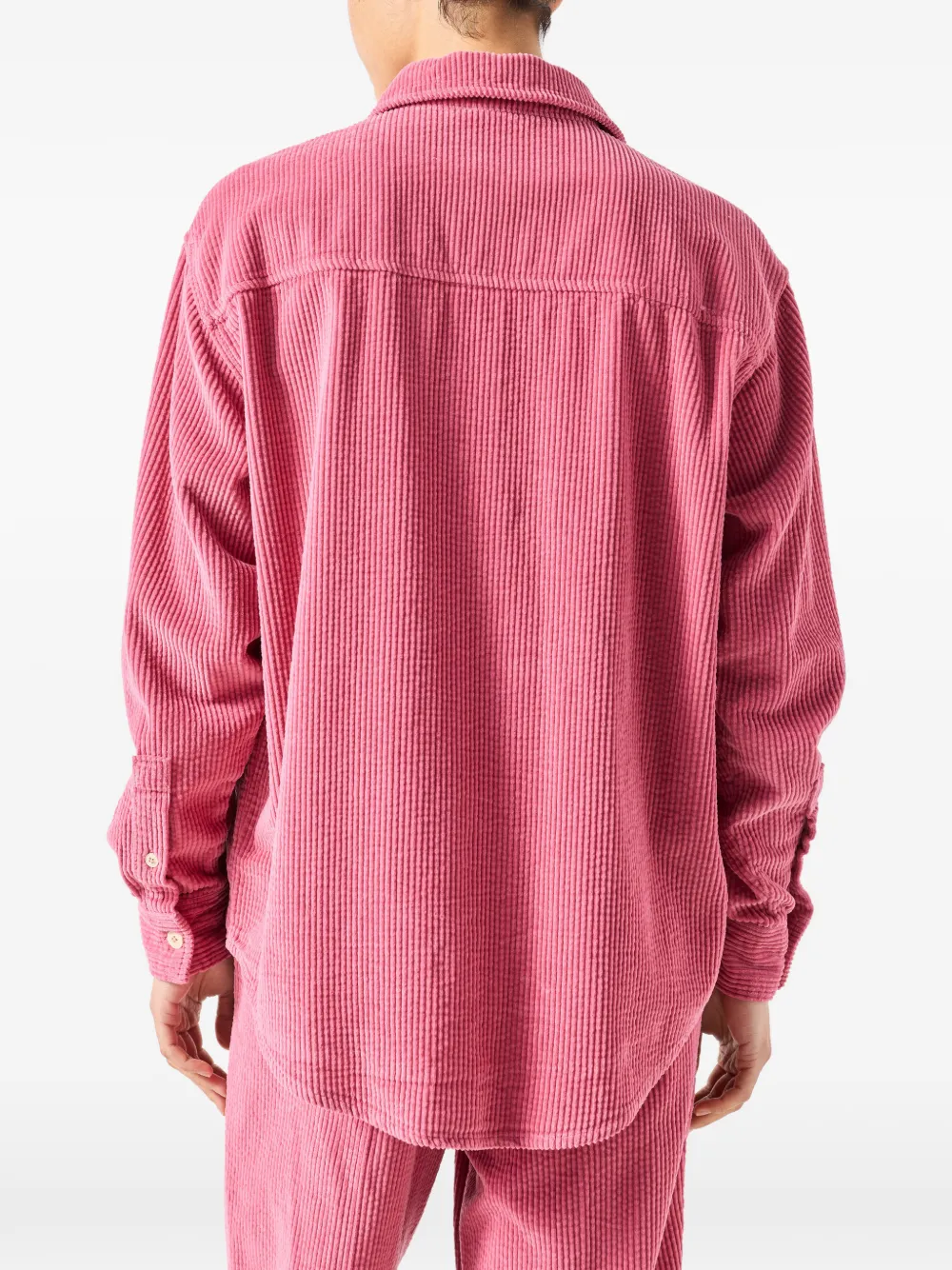 American Vintage Padow blouse met knopen Roze