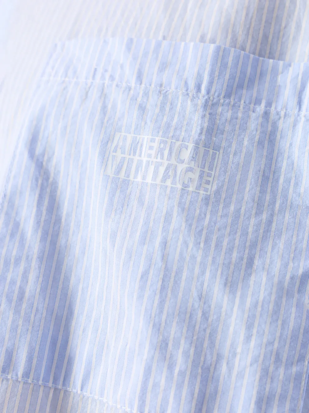 Eluabird Striped Patch-Pocket Cotton Shirt