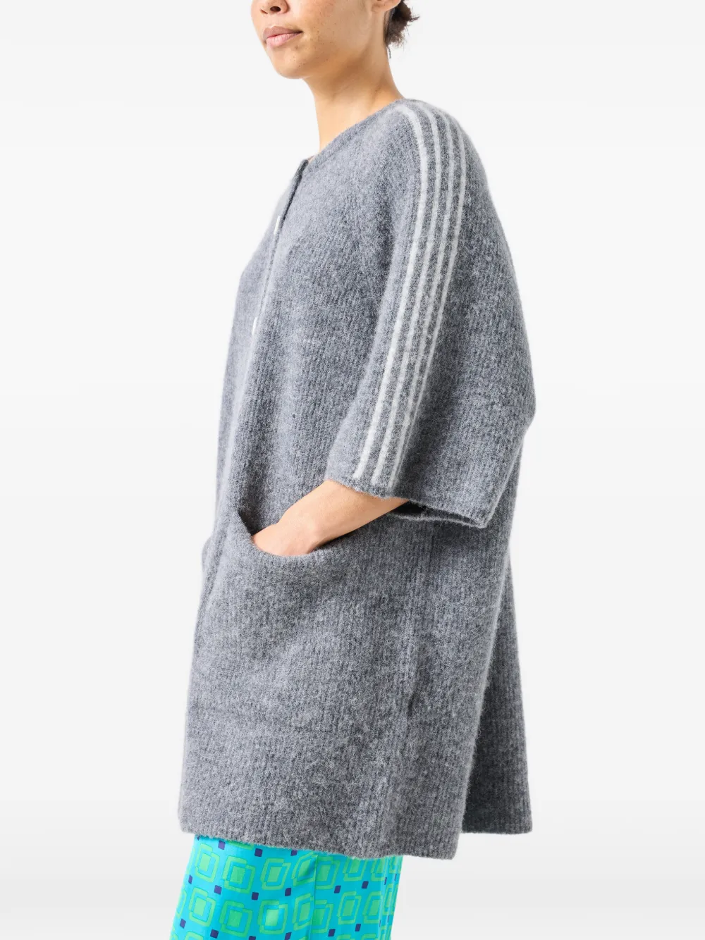 Vitow Buttoned Short-Sleeve Cardigan