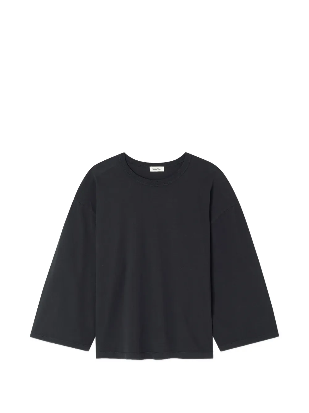 American Vintage long-sleeve crew-neck T-shirt - Nero