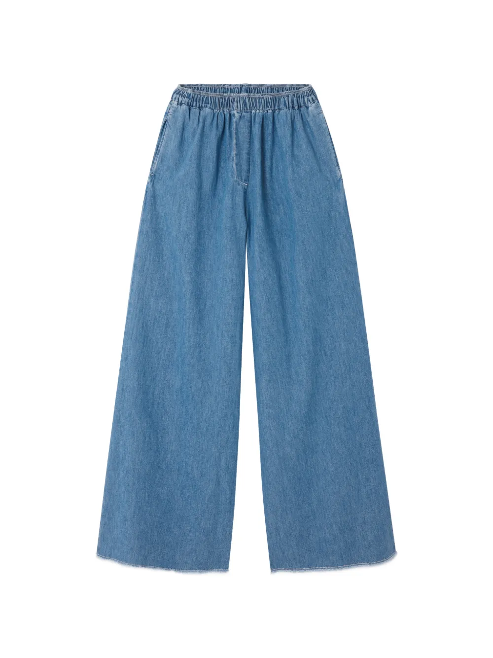 American Vintage Jeans con vita elasticizzata - Blu