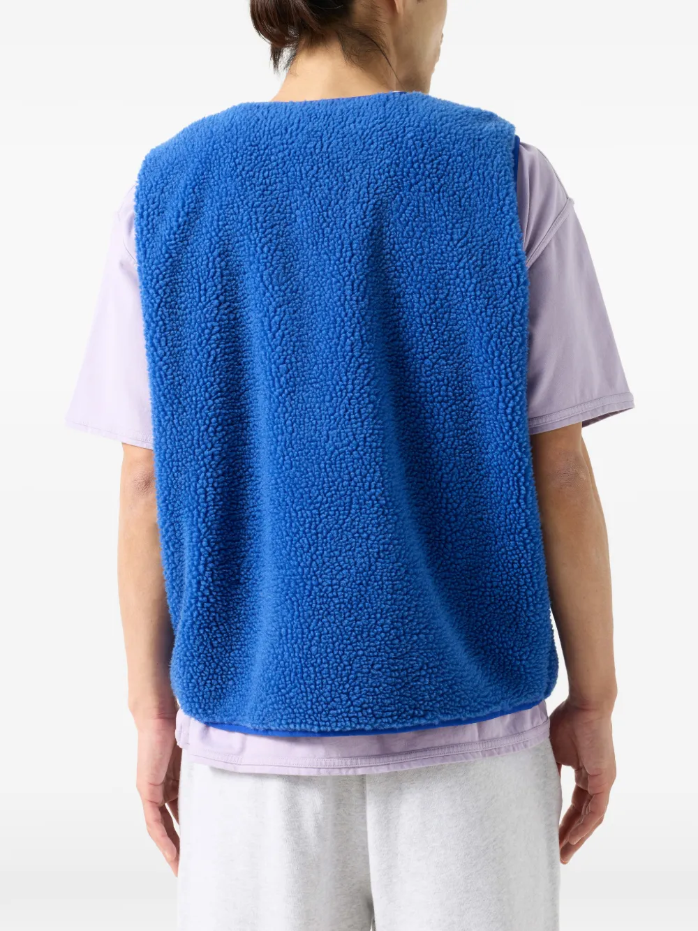 American Vintage Hoktown gilet met knopen Blauw