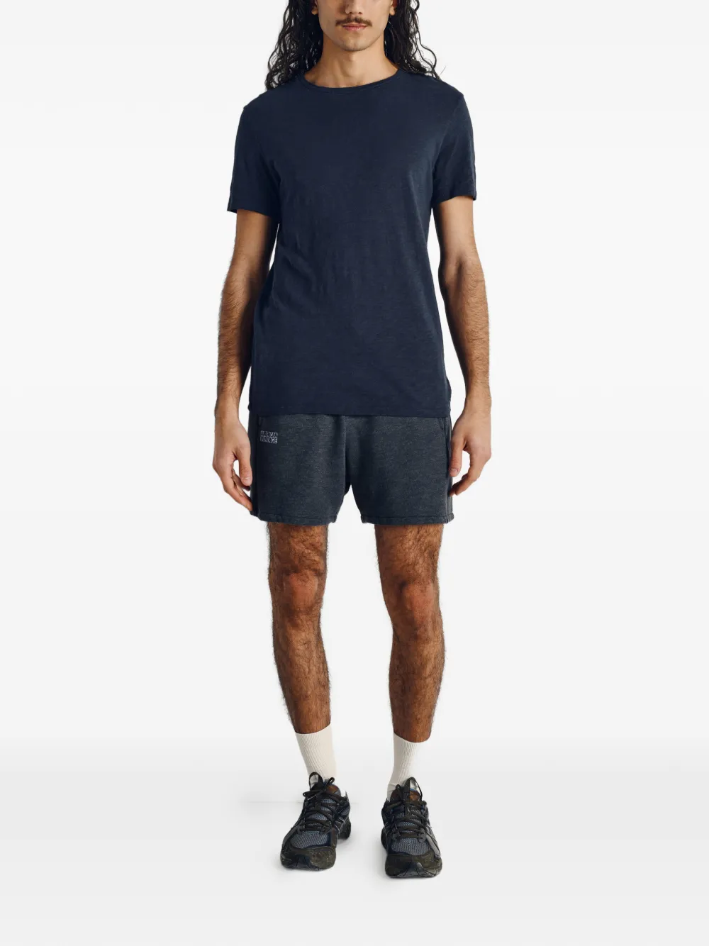 American Vintage Bysapick short-sleeve crew-neck T-shirt - Blauw