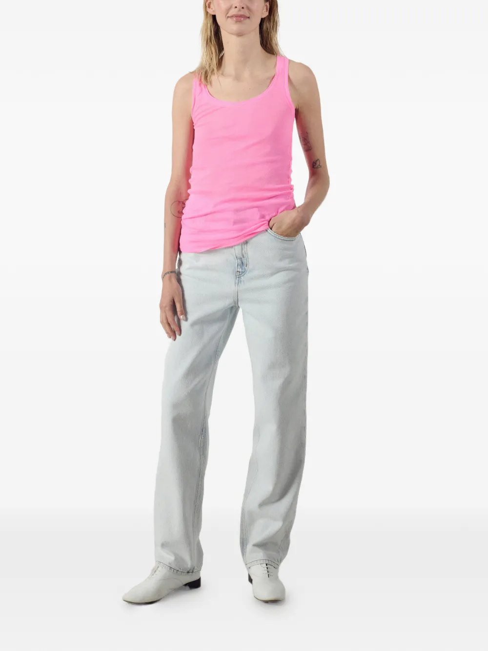 American Vintage Massachusetts tanktop Roze