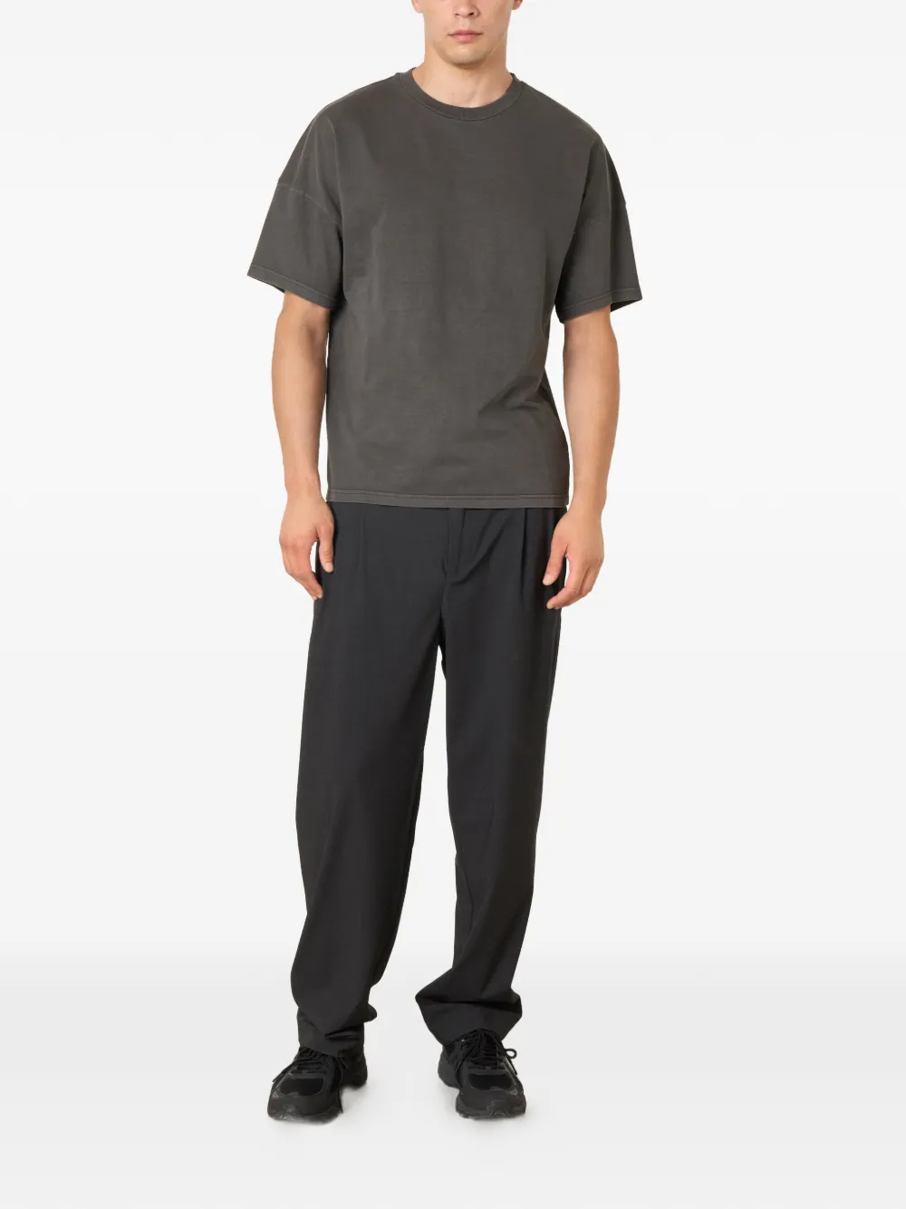 American Vintage round neck T-shirt - Grijs