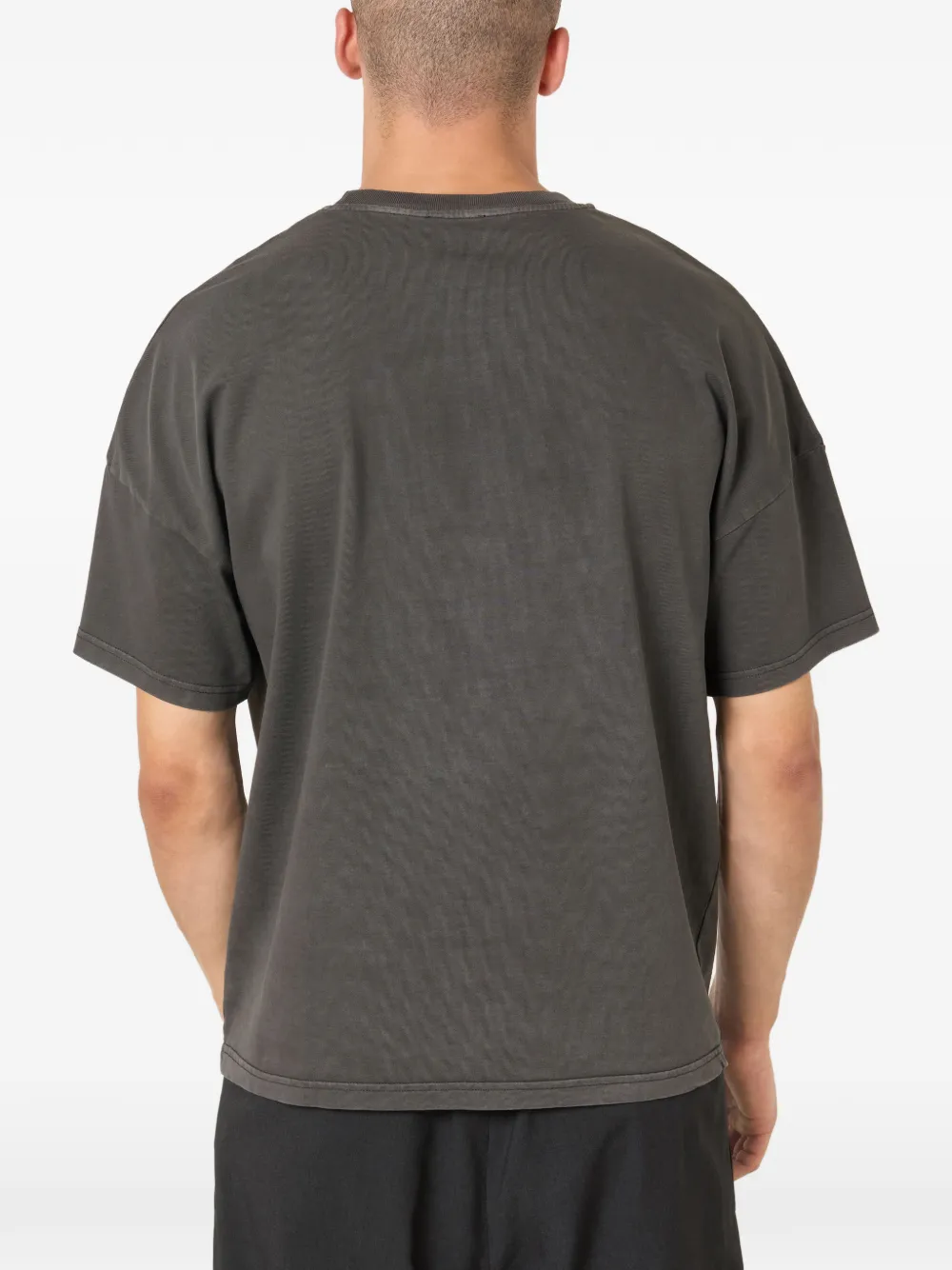 American Vintage T-shirt met ronde hals Grijs