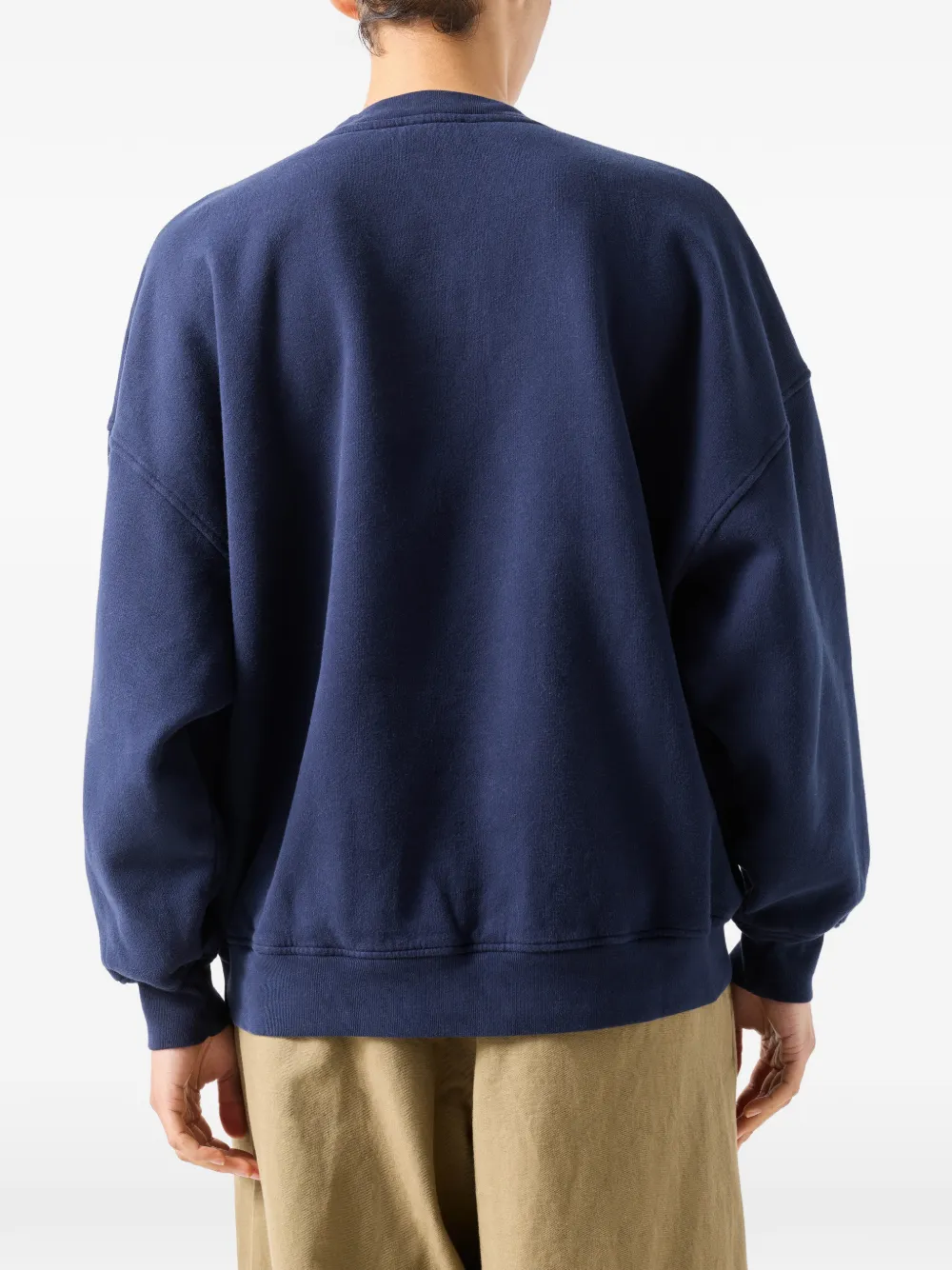 American Vintage Plizzy sweater met lange mouwen Blauw