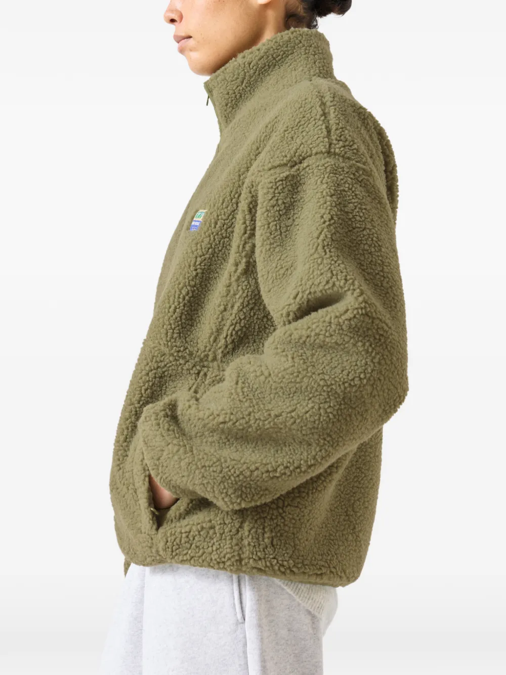 American Vintage Hoktown jack met rits Groen