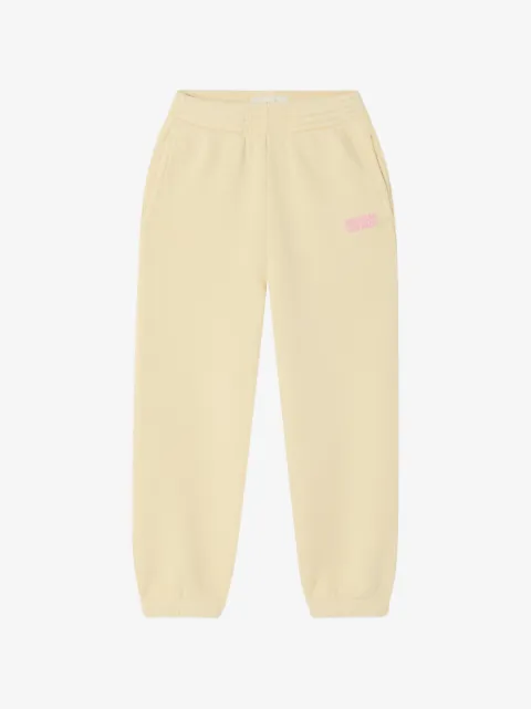 American Vintage Kids Izubird elasticated logo track pants