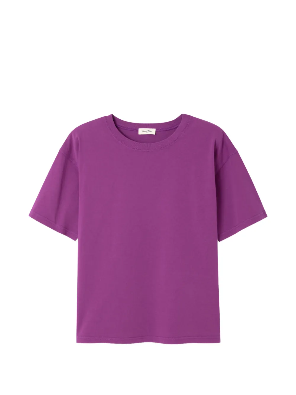 American Vintage Fizvalley round-neck T-shirt - Viola