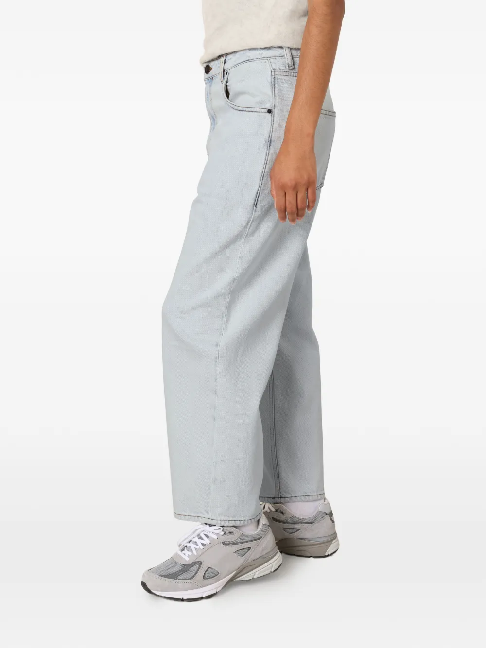 American Vintage Joybird low waist boyfriend jeans Blauw