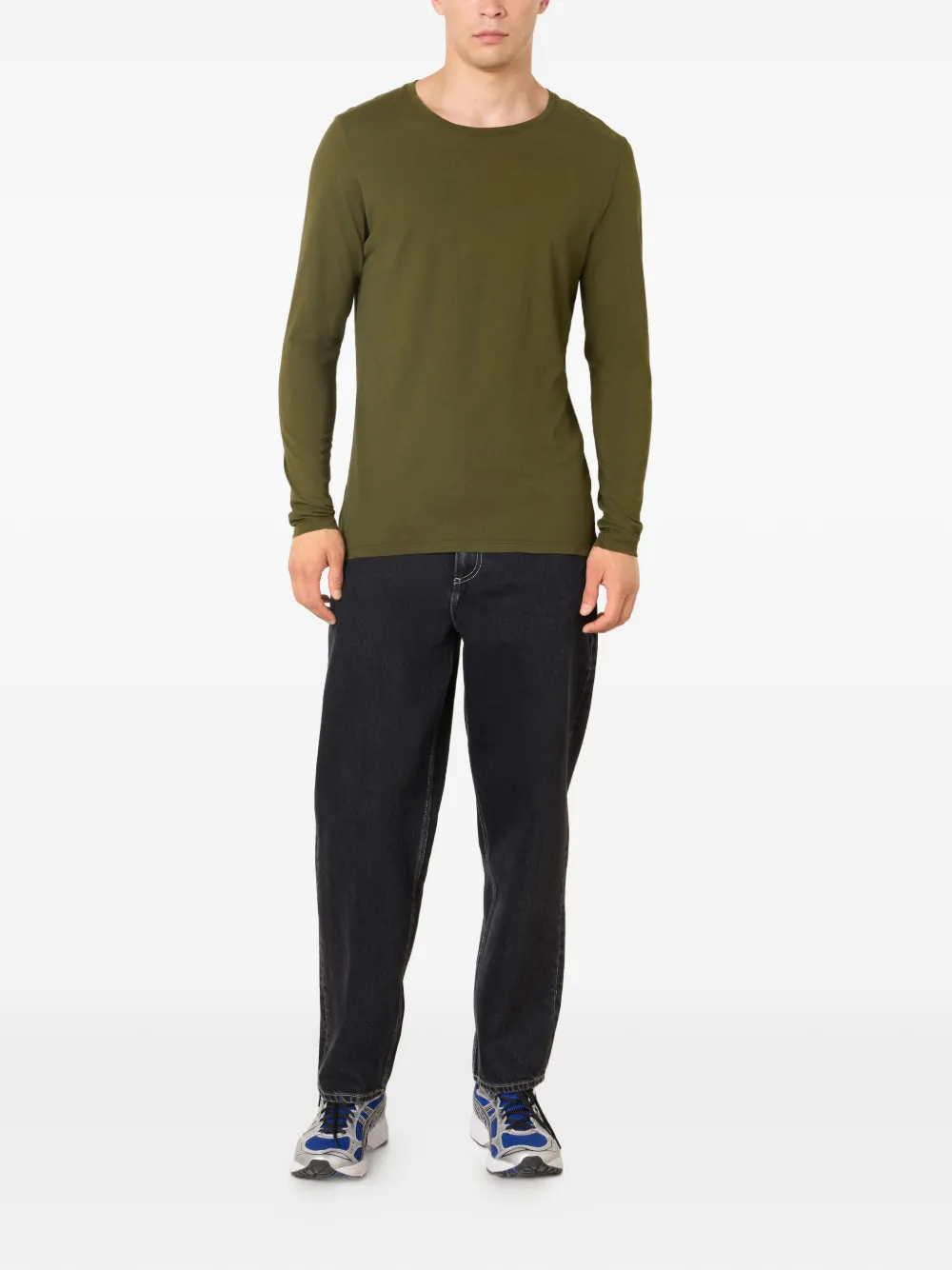 American Vintage Decatur long-sleeve T-shirt - Groen