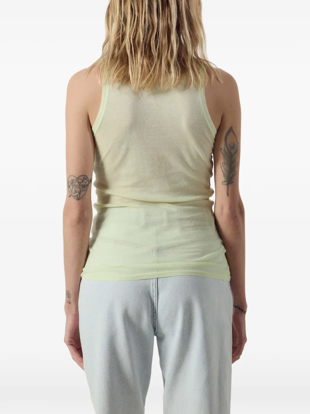 American Vintage Massachusetts tanktop Groen