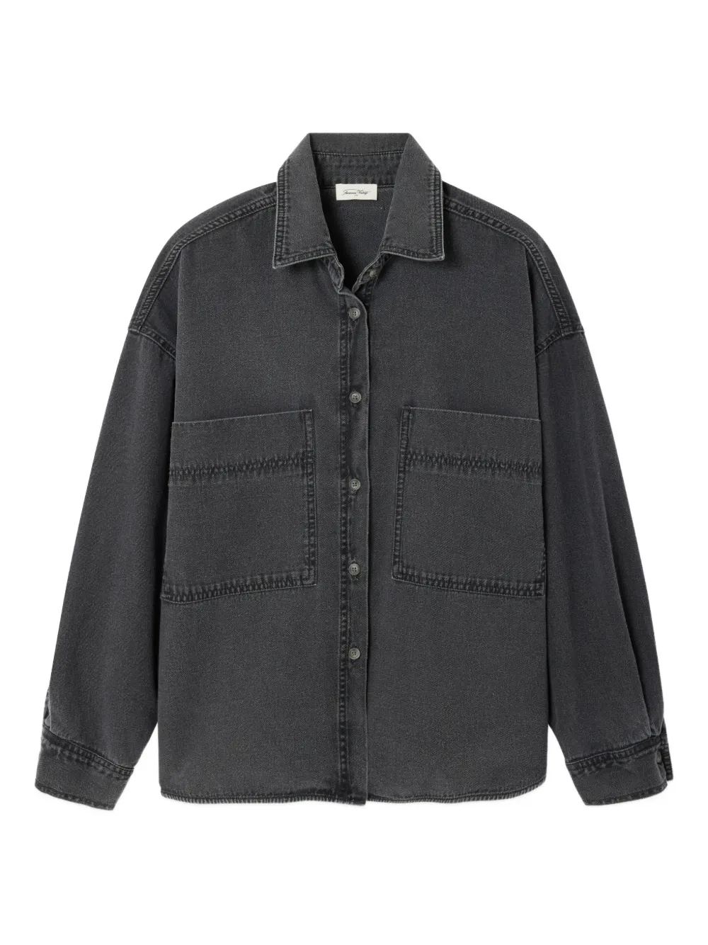 American Vintage Camicia denim Jazy - Nero