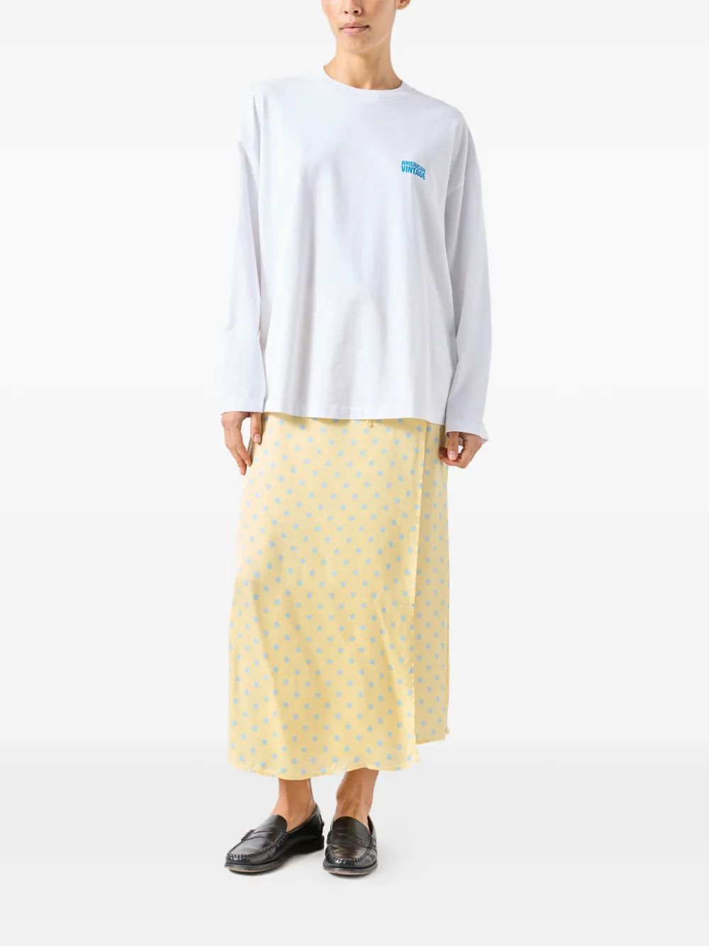 Gixy Long-Sleeve Round-Neck T-Shirt
