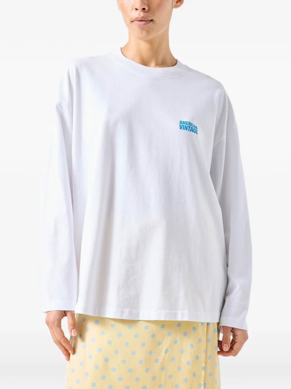Gixy Long-Sleeve Round-Neck T-Shirt