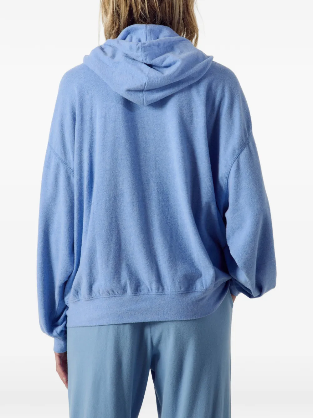 American Vintage Hoodie met trekkoord Blauw